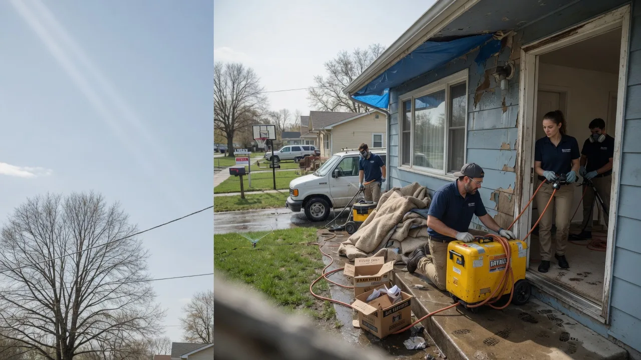 Basement Flood Cleanup in Bluffton, TX near me